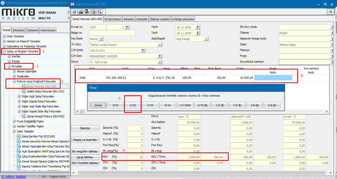 Tevkifatta Uygun Kdv Oranı Bulunamadı Uyarısı Hakkında